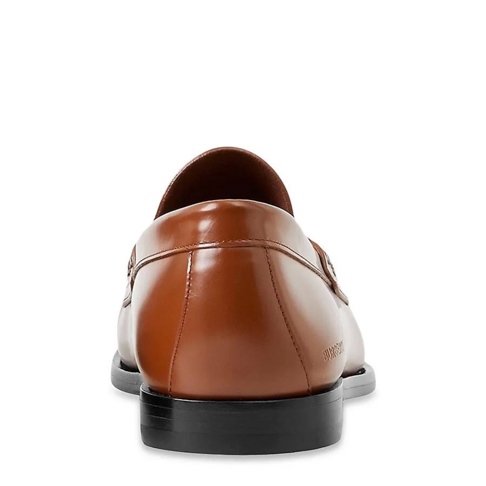 Burberry Brown Coin Loafers in Warm Oak Brown, Size EU42 UK8 US9 New w/Dust Bag - Picture 8 of 16